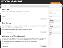 Tablet Screenshot of gaming.myktm.com